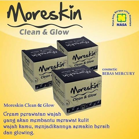 moreskin clean and glow